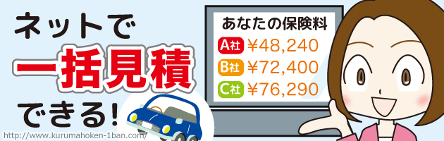 自動車保険が年間10万は安い 年間万だと高い